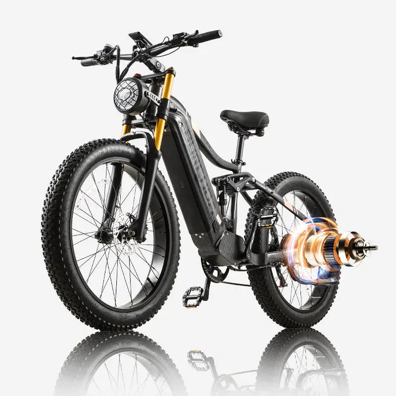 BURCHDA HC26 MAX 2500W Fat Tire Dual Motor Electric bike burchda