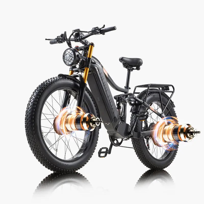 BURCHDA HC26 MAX 2500W Fat Tire Dual Motor Electric bike burchda