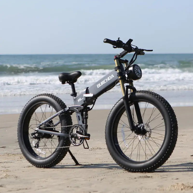 BURCHDA R5 PRO Folding Fat Tire Electric Bike for Adults