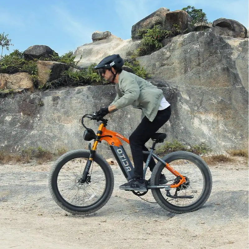 OTIDA RX50 1000W Fat Tire Mountain Electric Bike