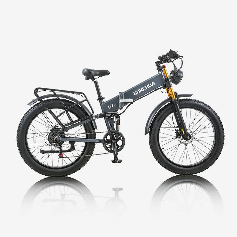 BURCHDA R5 PRO Folding Fat Tire Electric Bike for Adults