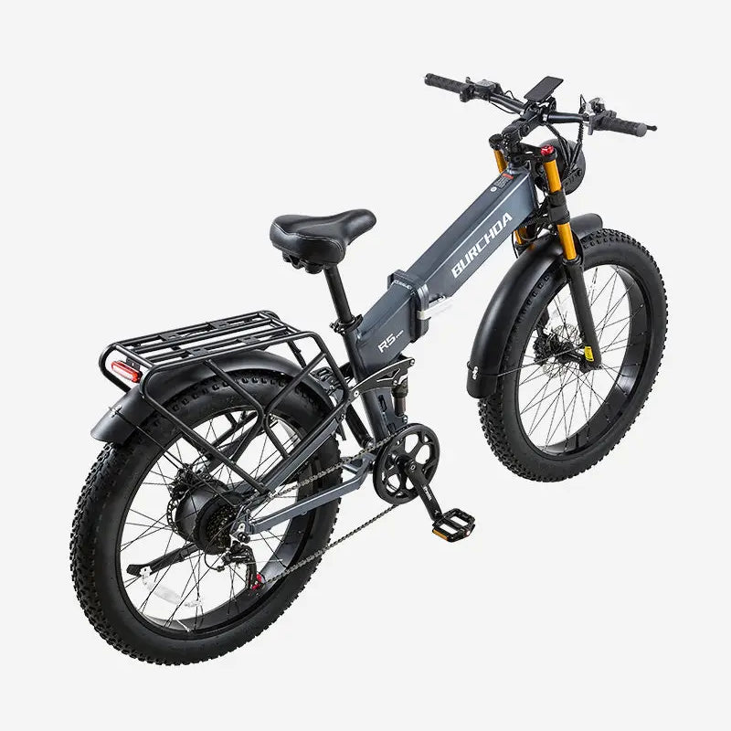 BURCHDA R5 PRO Folding Fat Tire Electric Bike for Adults
