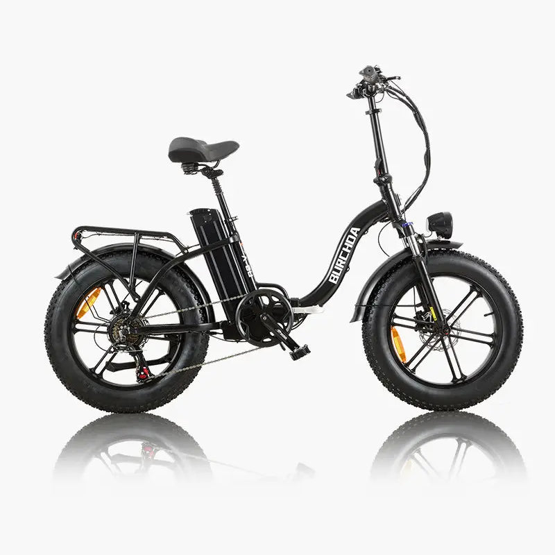 BURCHDA R8S PRO step-thru foldable electric bike for adults