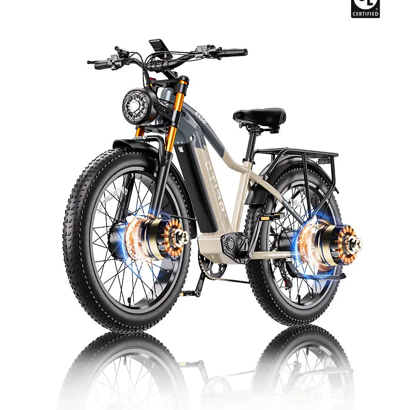 OTIDA RX50 2000W Dual Motor Fat Tire Mountain EBike