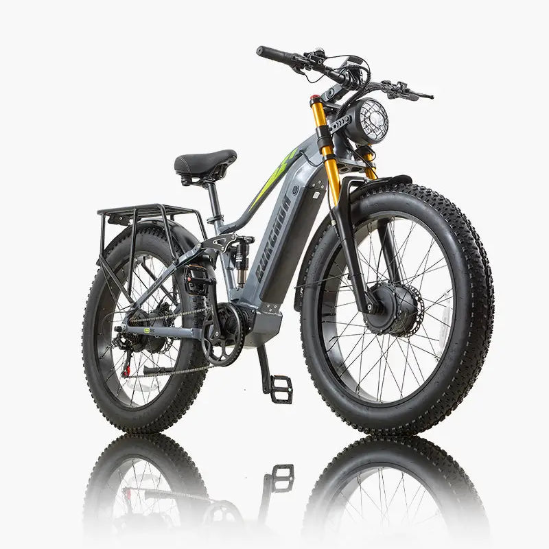 BURCHDA RX80 2000W Fat Tire Dual Motor Electric bike