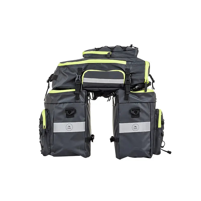 Burchda 3 in 1 Bike Triple Pannier Bag