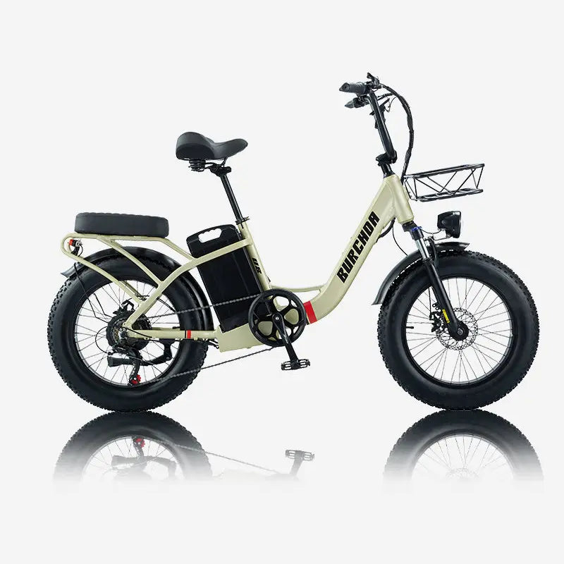 BURCHDA U8 fat tire long range step-thru electric bike burchda