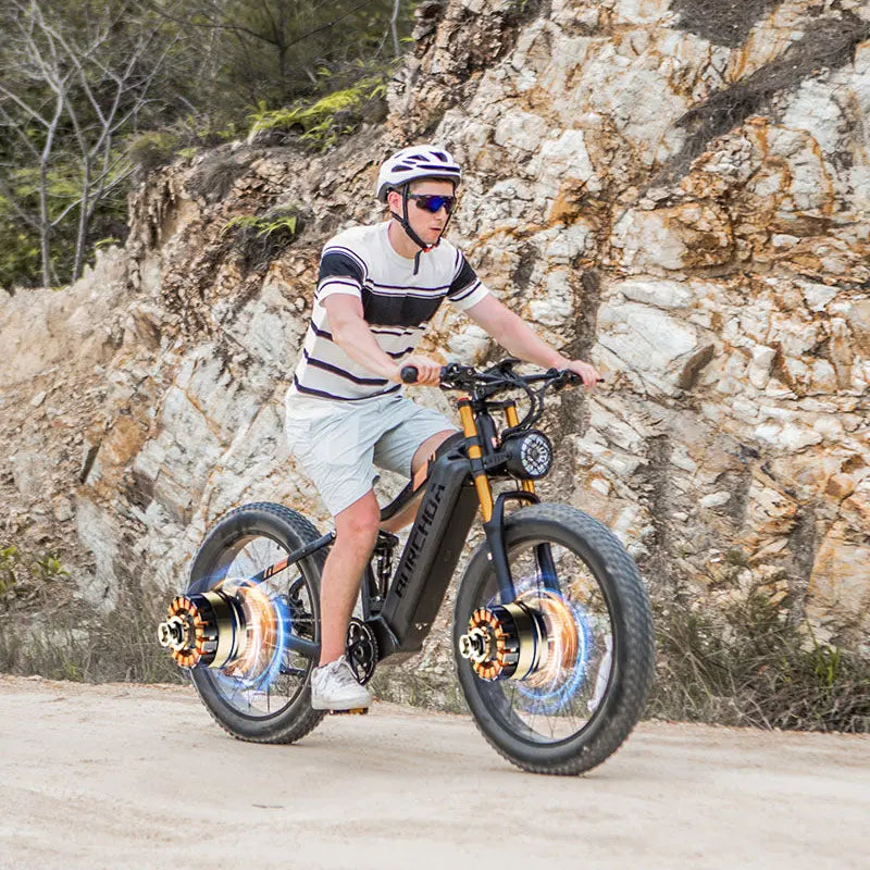 BURCHDA HC26 MAX 2500W Fat Tire Dual Motor Electric bike burchda
