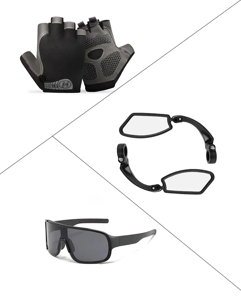 Burchda Accessory package (rearview mirror, glasses, and gloves)