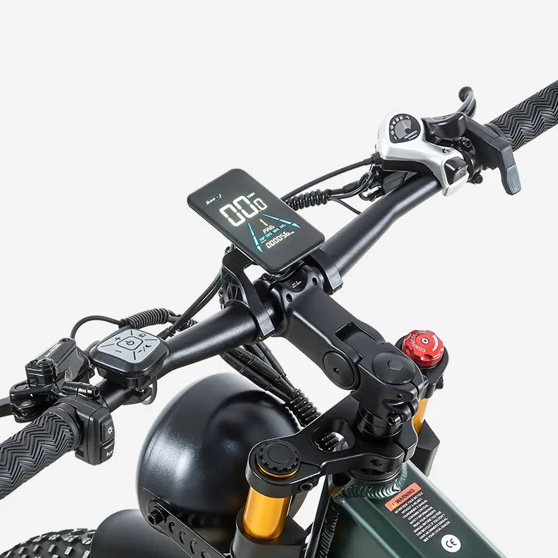 BURCHDA R5 PRO Folding Fat Tire Electric Bike for Adults