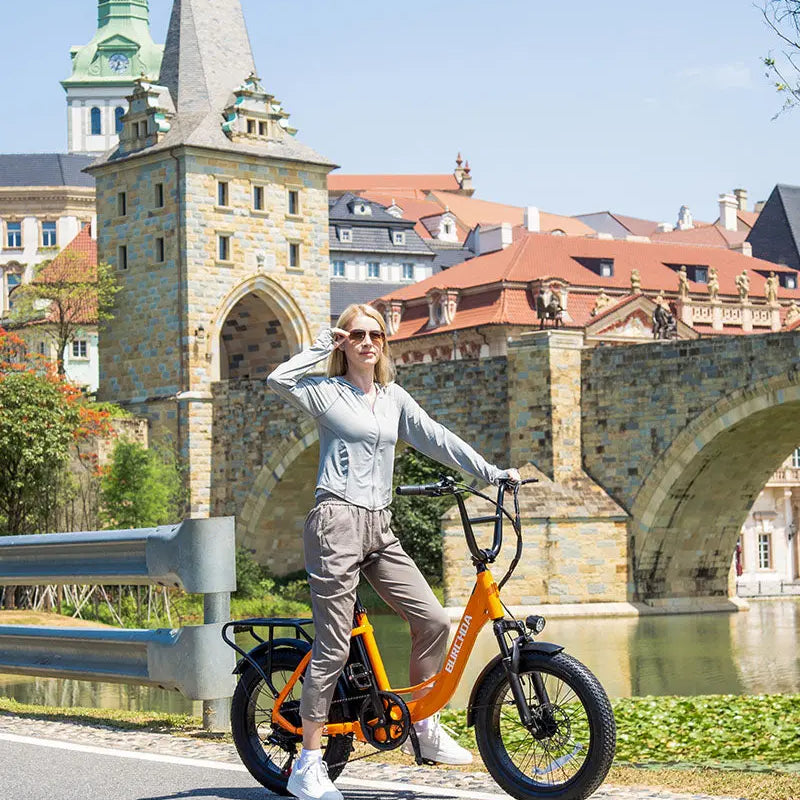 BURCHDA U2 commuter step-thru electric bike burchda