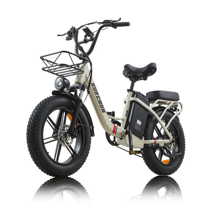 BURCHDA U8 aluminum alloy wheel step-thru electric bike(2026 upgrade)