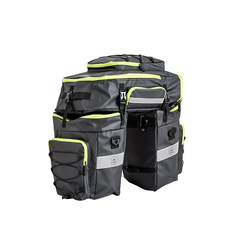 Burchda 3 in 1 Bike Triple Pannier Bag