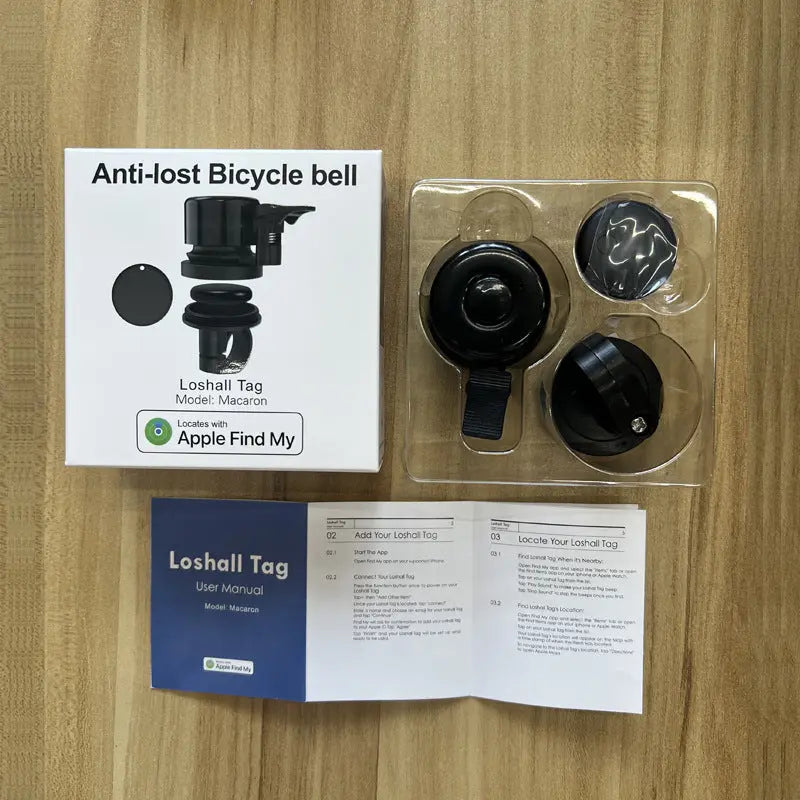 Anti-lost bike bell For Burchda all model E-bike