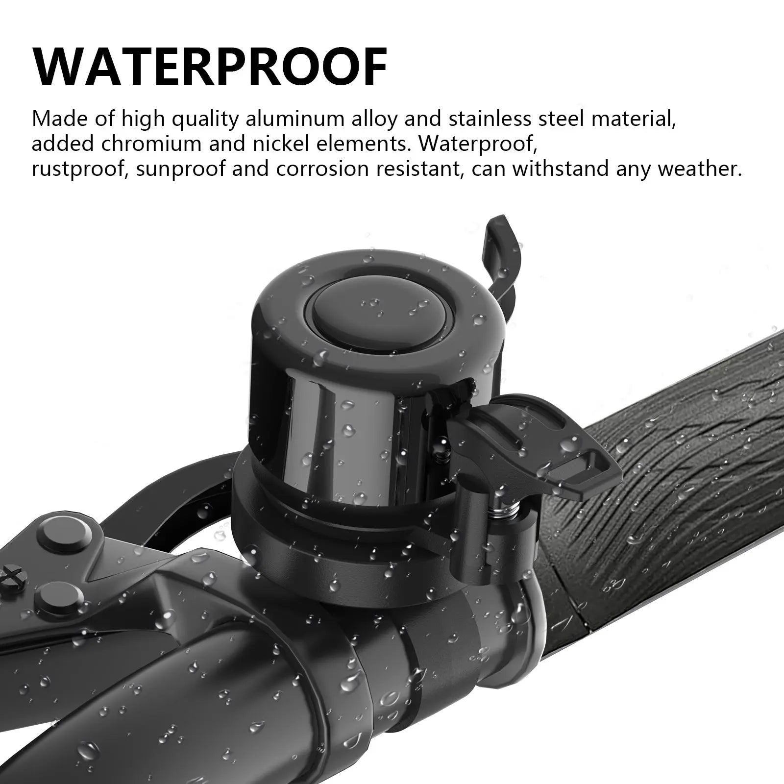 Anti-lost bike bell For Burchda all model E-bike