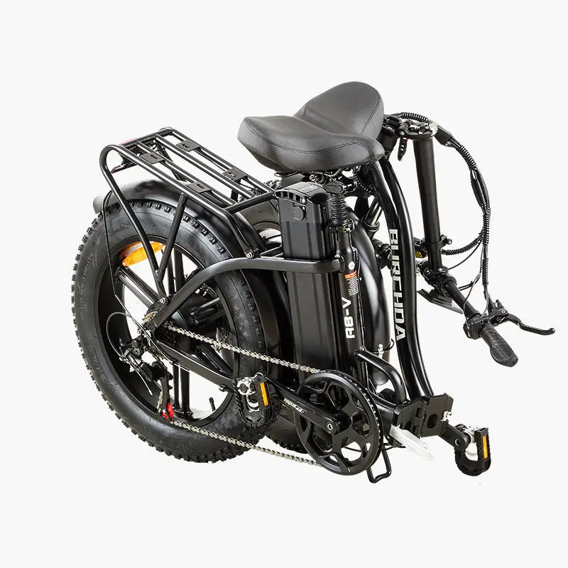 BURCHDA R8S PRO step-thru foldable electric bike for adults
