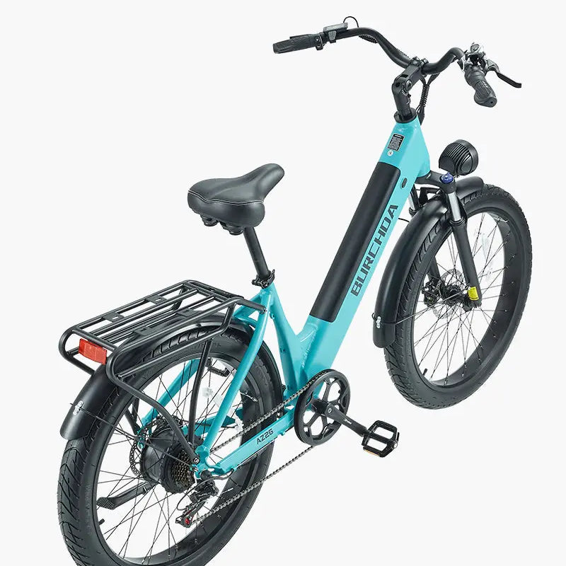 BURCHDA AZ26 Step-thru Electric Bike for Adults Commuting