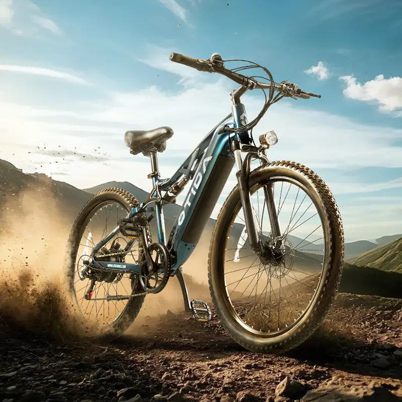 OTIDA HT27 1000W Full Suspension Mountain Electric bike