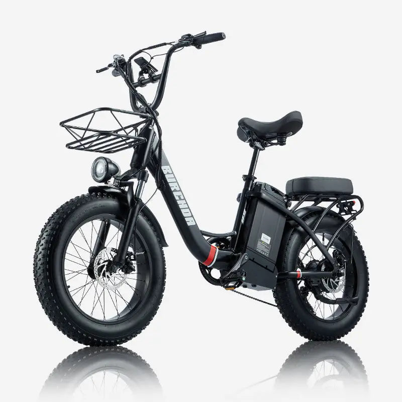 BURCHDA U8 fat tire long range step-thru electric bike for adults