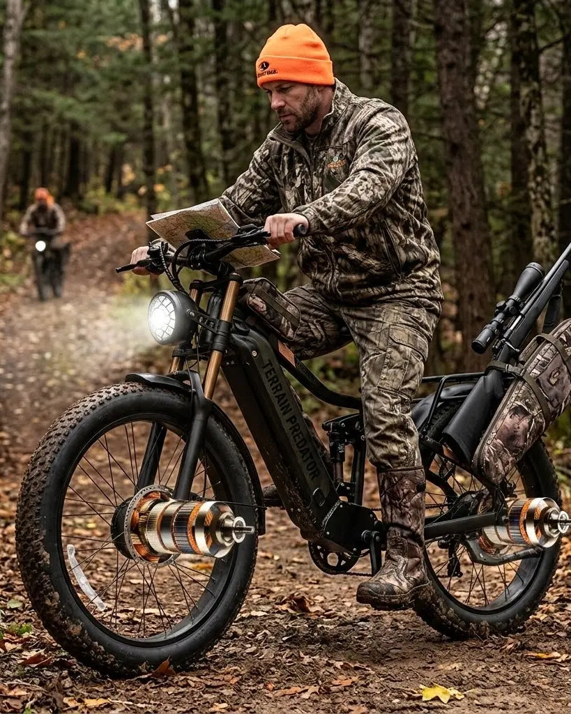 BURCHDA HC26 2000W Fat Tire Dual Motor Electric bike