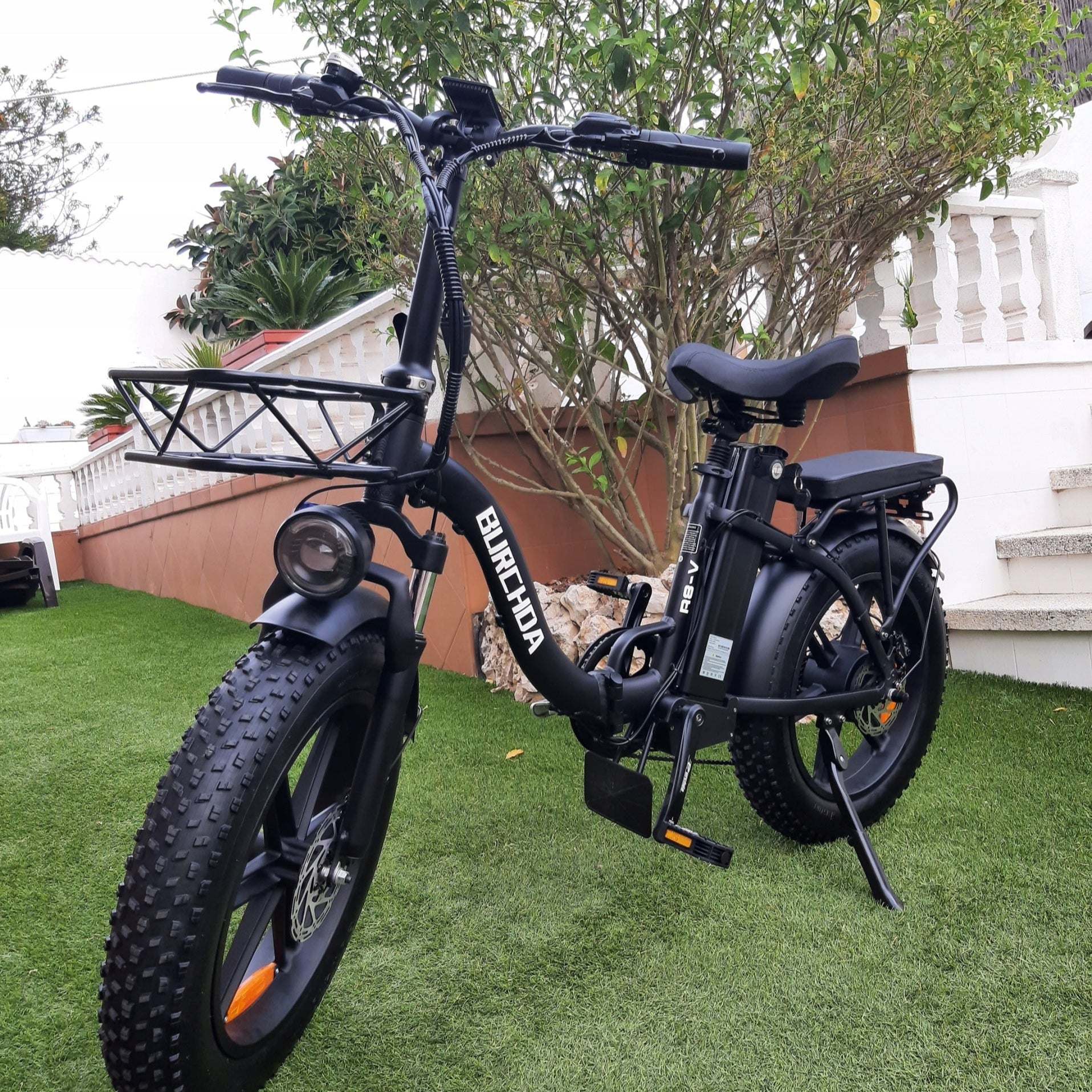 BURCHDA R8S PRO step-thru foldable electric bike for adults burchda