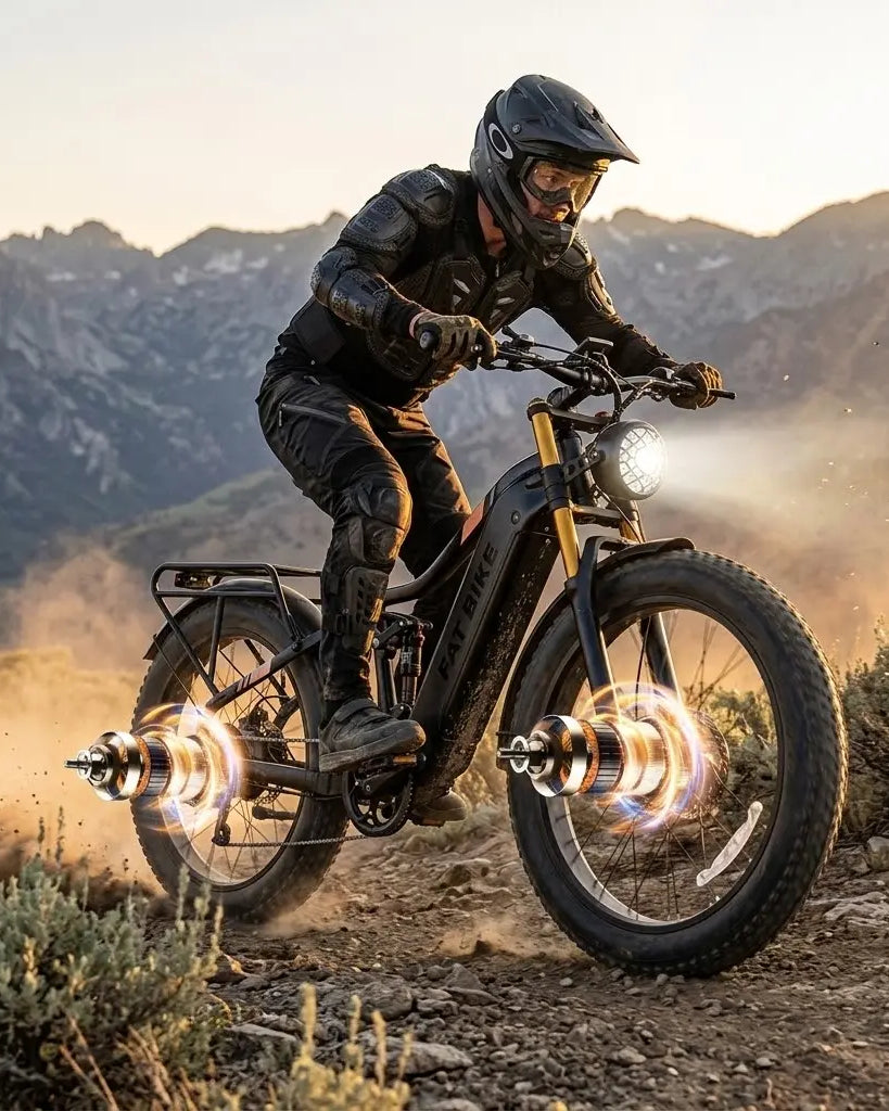 BURCHDA HC26 2000W Fat Tire Dual Motor Electric bike