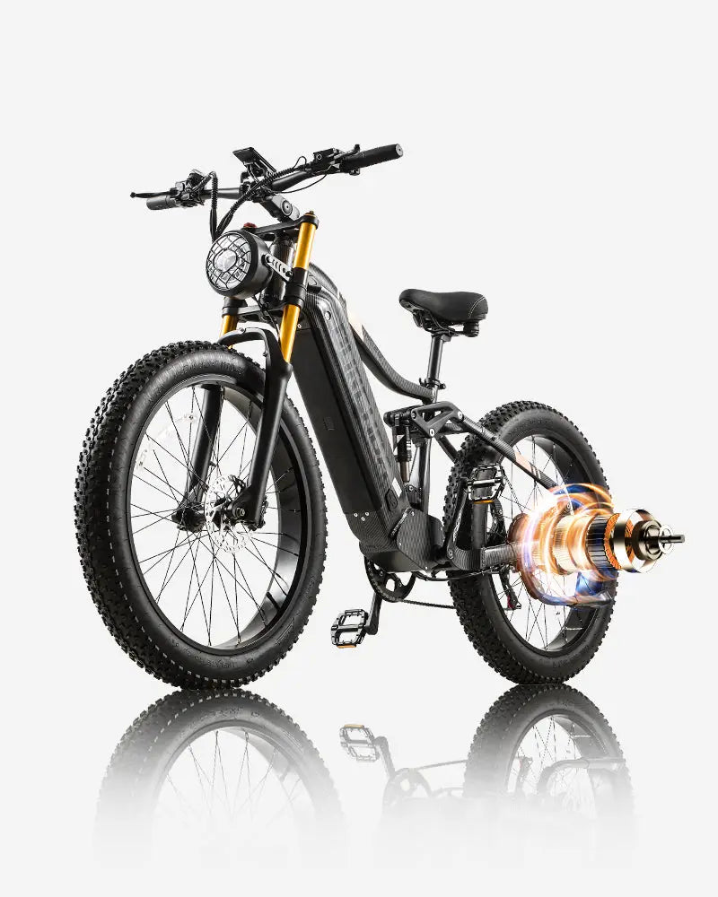 BURCHDA HC26 MAX 2500W Fat Tire Dual Motor Electric bike burchda
