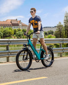 BURCHDA AZ26 Step-thru Electric Bike for Adults Commuting 