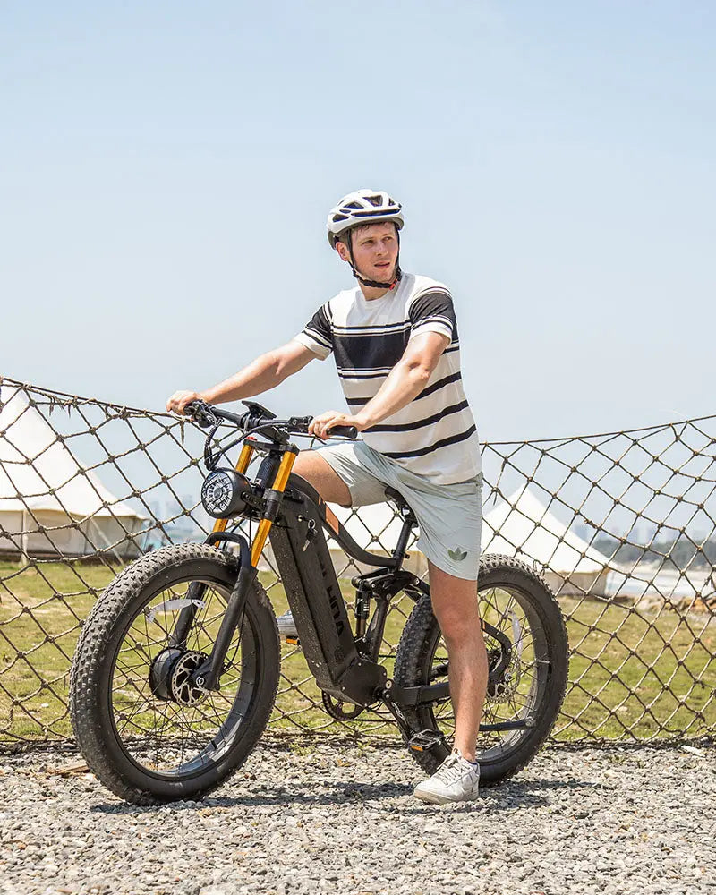 BURCHDA HC26 MAX 2500W Fat Tire Dual Motor Electric bike burchda