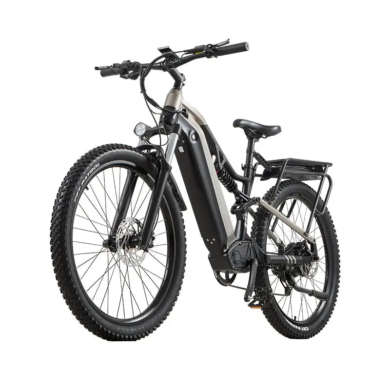 BURCHDA B27 1000W Full Suspension Mountain Electric bike 