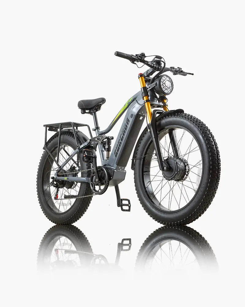 BURCHDA RX80 2000W Fat Tire Dual Motor Electric bike 
