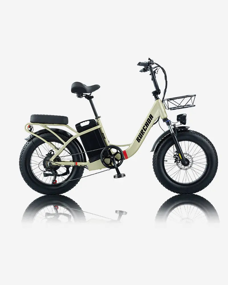 BURCHDA U8 fat tire long range step-thru electric bike burchda