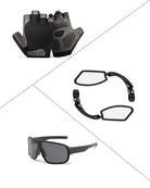Burchda Accessory package (rearview mirror, glasses, and gloves) 