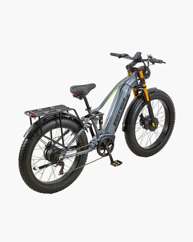BURCHDA RX80 2000W Fat Tire Dual Motor Electric bike 