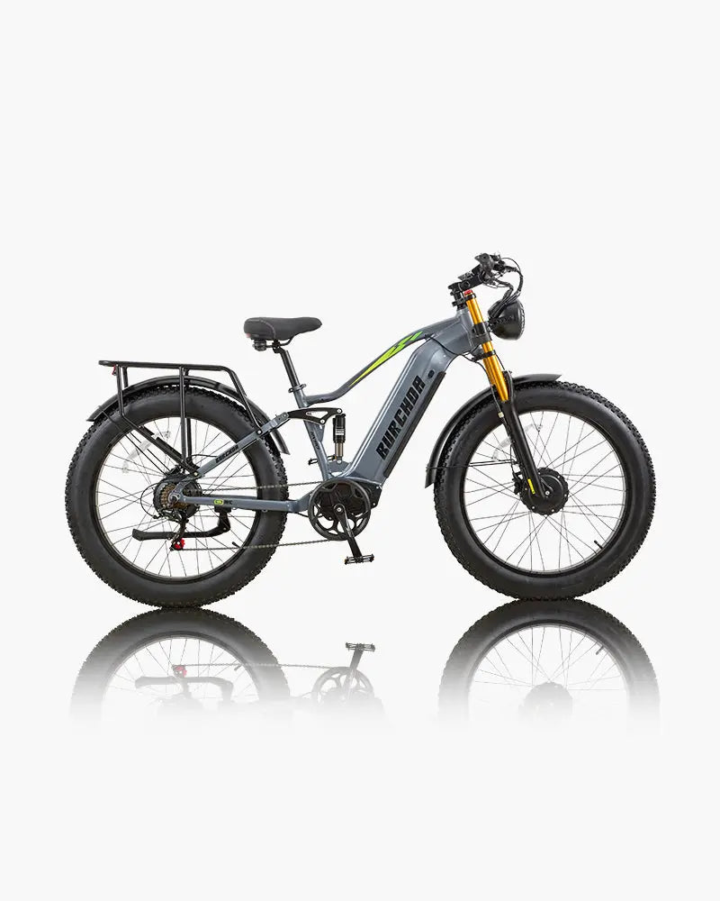 BURCHDA RX80 2000W Fat Tire Dual Motor Electric bike 