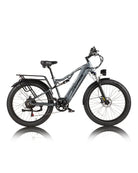 BURCHDA RX26 1000W Full Suspension Mountain Electric Bike 