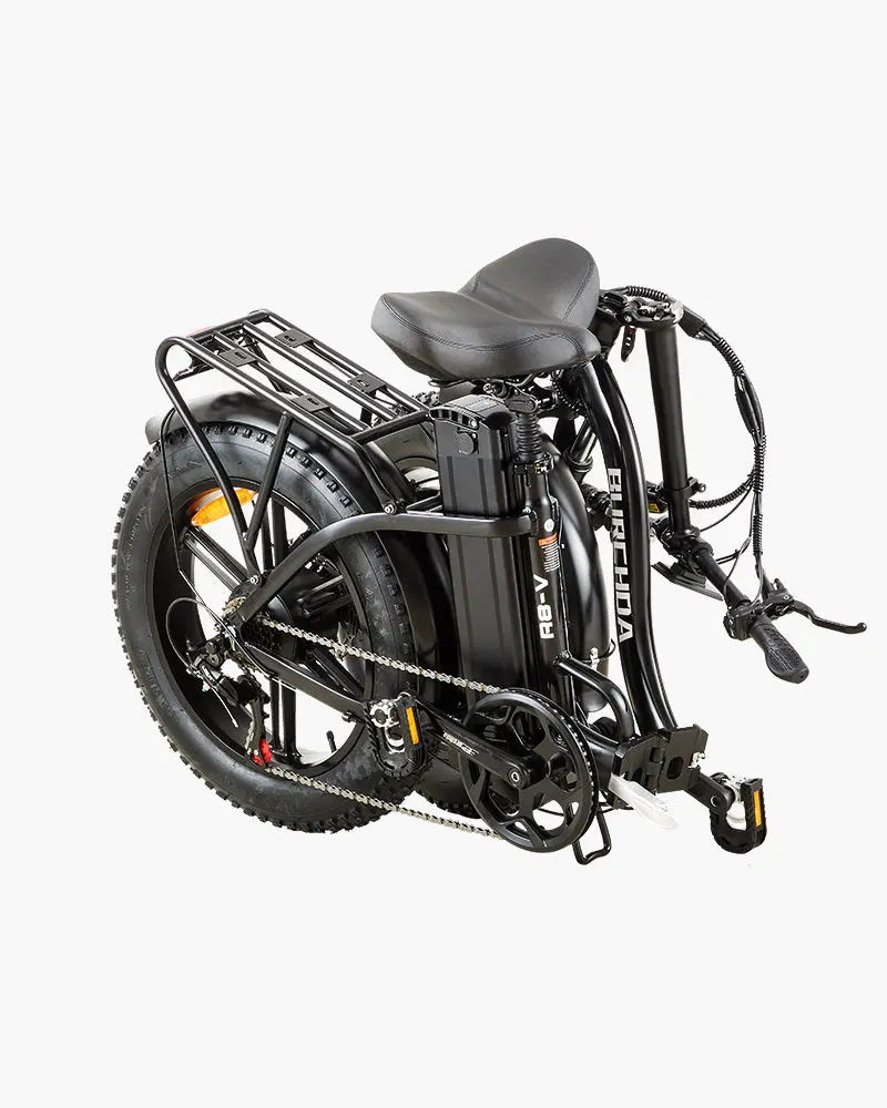 BURCHDA R8S PRO step-thru foldable electric bike for adults 