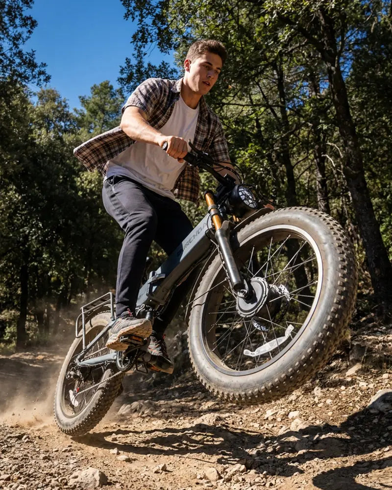 BURCHDA R5 PRO MAX 2000W Folding Dual Motor Electric Bike for Adults 