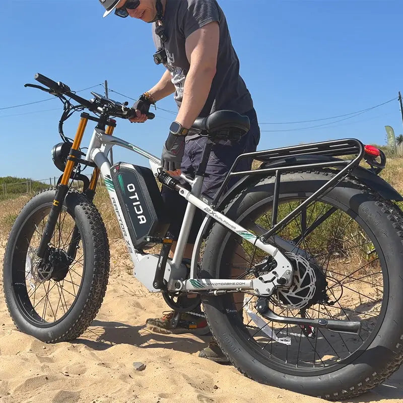 OTIDA X2 3000W Dual Motor Electric Bike Fat Tire Ebike 