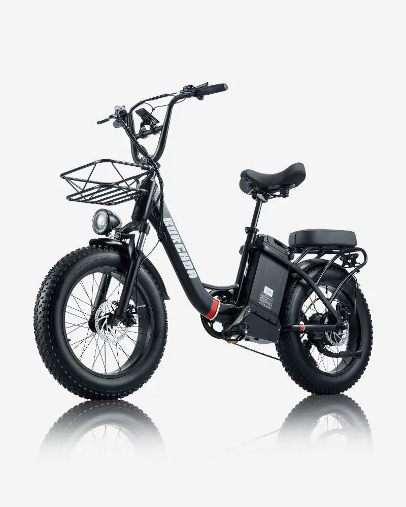 daymak max large 48v fat tire electric bicycle BURCHDA U8 Step-Thru Electric Bike — Fat Tire & Long Range – burchda-ebike