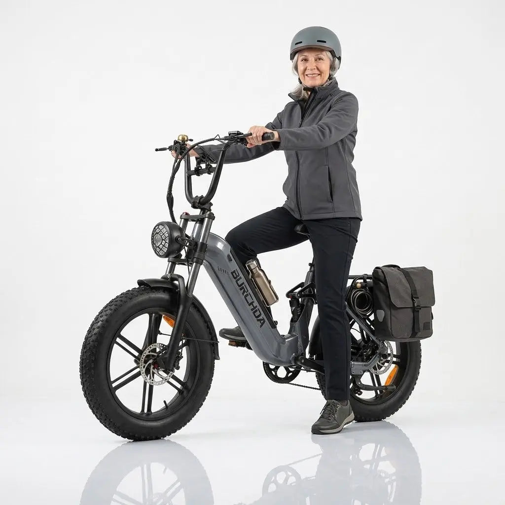 BURCHDA AZ20 Step-thru Electric Bike for adults commuter 