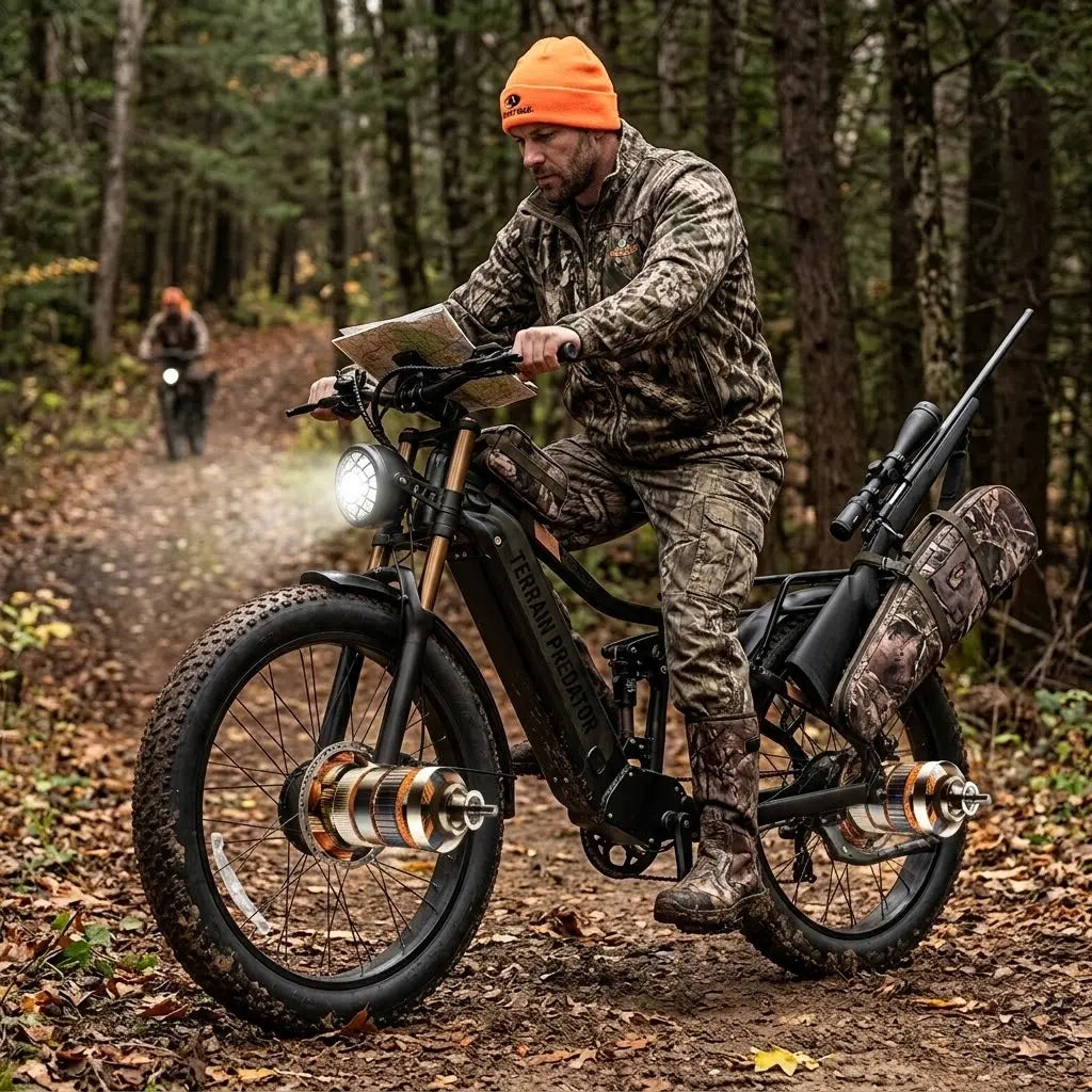BURCHDA HC26 2000W Fat Tire Dual Motor Electric bike 