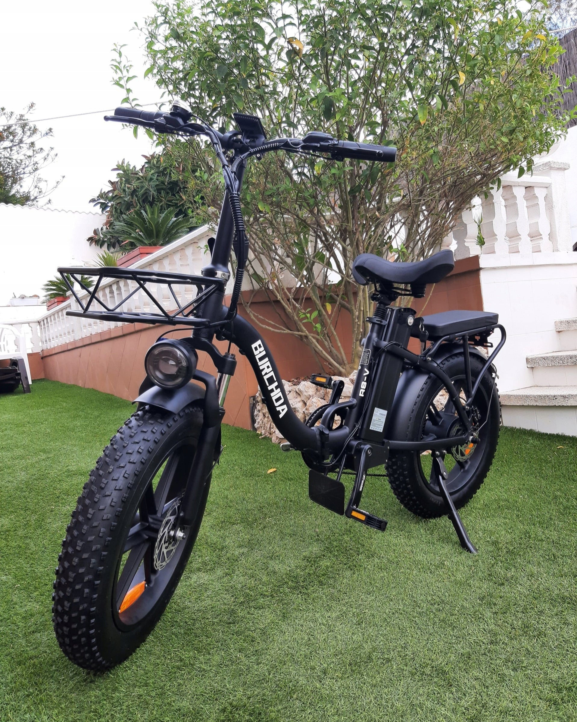 BURCHDA R8S PRO step-thru foldable electric bike for adults burchda